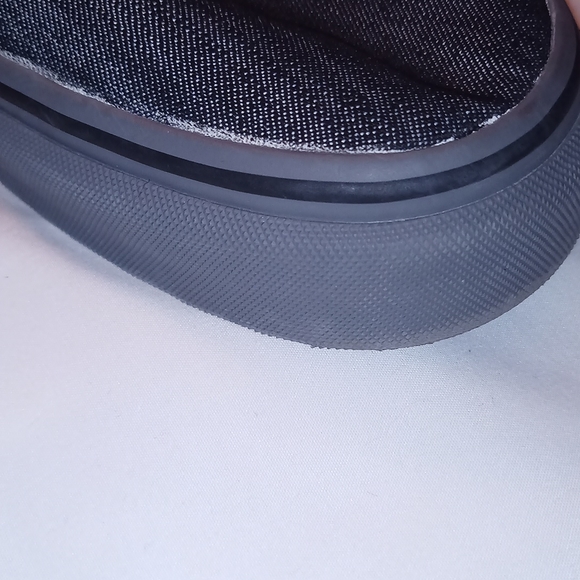 CHUKKA  LOW DARK GREY  DENIM AND PEWTER SKATE SHOES - Picture 6 of 10